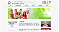 Desktop Screenshot of casaholdings.com.sg